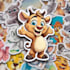 draw cute cartoon character, mascot, stickers