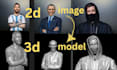 convert 2d to 3d custom model 2d photo image to 3d printable