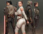 star wars character illustrations bring your to life