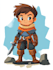 draw 2d game character or 2d game character