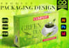 design a creative food product packaging, box, or pouch