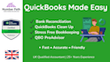do quickbooks clean up, bank recs, vat etc in the UK