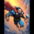 create custom superhero character in action