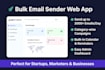 provide bulk email sending service 10k to 20k emails per day high inbox delivery