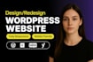 design and customize your wordpress website professionally