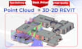 convert point cloud to 3d 2d revit architecture scan to bim