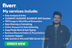 be your data analyst, documentation and data entry assistant