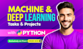 do nlp, machine learning, deep learning tasks and data science python projects