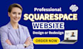 squarespace website build squarespace website website development squarespace