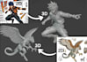 convert 2d to 3d model, image to custom 3d model, fix stl file 3d printing