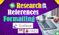 manage references list of your research article or thesis with zotero or endnote