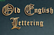 do unique blackletter  calligraphy old english font  logo design