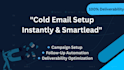 set up cold email campaigns on instantly or smartlead