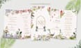 design elegant indian wedding invitations, save the date, and reception cards