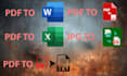 do PDF conversion as quick