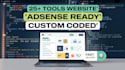 create your responsive tools website with 25 online tools