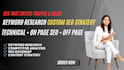 do keyword research and create SEO strategy for for 1st rank