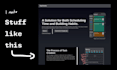 create simple one page webapps and portfolios