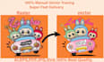 do professional vector tracing, logo redraw, and image to vector conversion