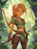 draw 2d game character illustration