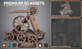 provide expert 3d uv unwrapping and substance painter texturing