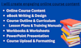 create engaging ebook online course content, teachable courses, eboook