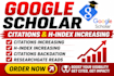 increase google scholar citation and research visibility