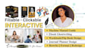 create any interactive ebook, fillable document, workbook, or flipbook, journal