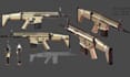 create custom 3d roblox gun cosplay weapon fps 3d airsoft gun model accessories