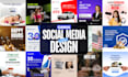 design social media post, canva template, ads, instagram post, content creator