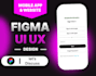 design a creative and user centered mobile app uiux