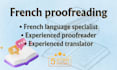 correct your french writings 100 words