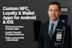 develop nfc reader app  loyalty app digital wallet app  coupon code  qr code
