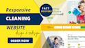 create professional cleaning booking website with appointment management system