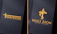 create a modern and stunning church logo design