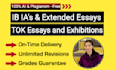 perfectly do ib sl hl ias, extended essays, and analysis