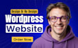 do wordpress website development, redesign, design, update wordpress website