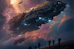 do character, mecha, spaceship, weapon or environment sci fi