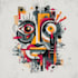 do illustration street art graffiti, abstract