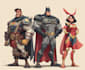 make super hero character design