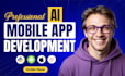 do ai mobile app development, android ios app development as flutter developer