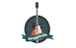 design folk music label logo