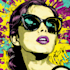 draw pop art portrait in roy lichtenstein style