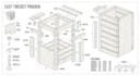 create stress free DIY woodworking plans with cutlist and step by step guide