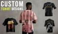 design unique and trendy t shirt designs for your brand
