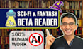 be your sci fi beta reader and fantasy manuscript expert
