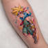 make comic cartoon anime tattoo design