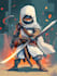 draw 2d game character illustration