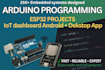 arduino programming, esp32 and embedded system design