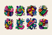 create clean and unique doodle art designs